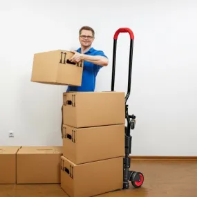 2 in 1 Multi-position Heavy Duty Folding Hand Truck Dolly Cart