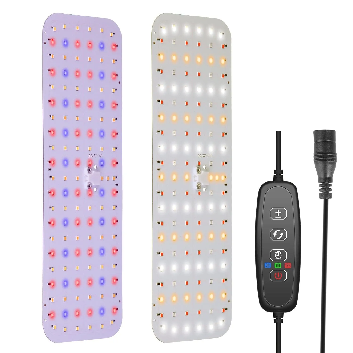 2-Pieces: Ultra-Thin LED Grow Lights for Indoor Plants with 126 LEDs