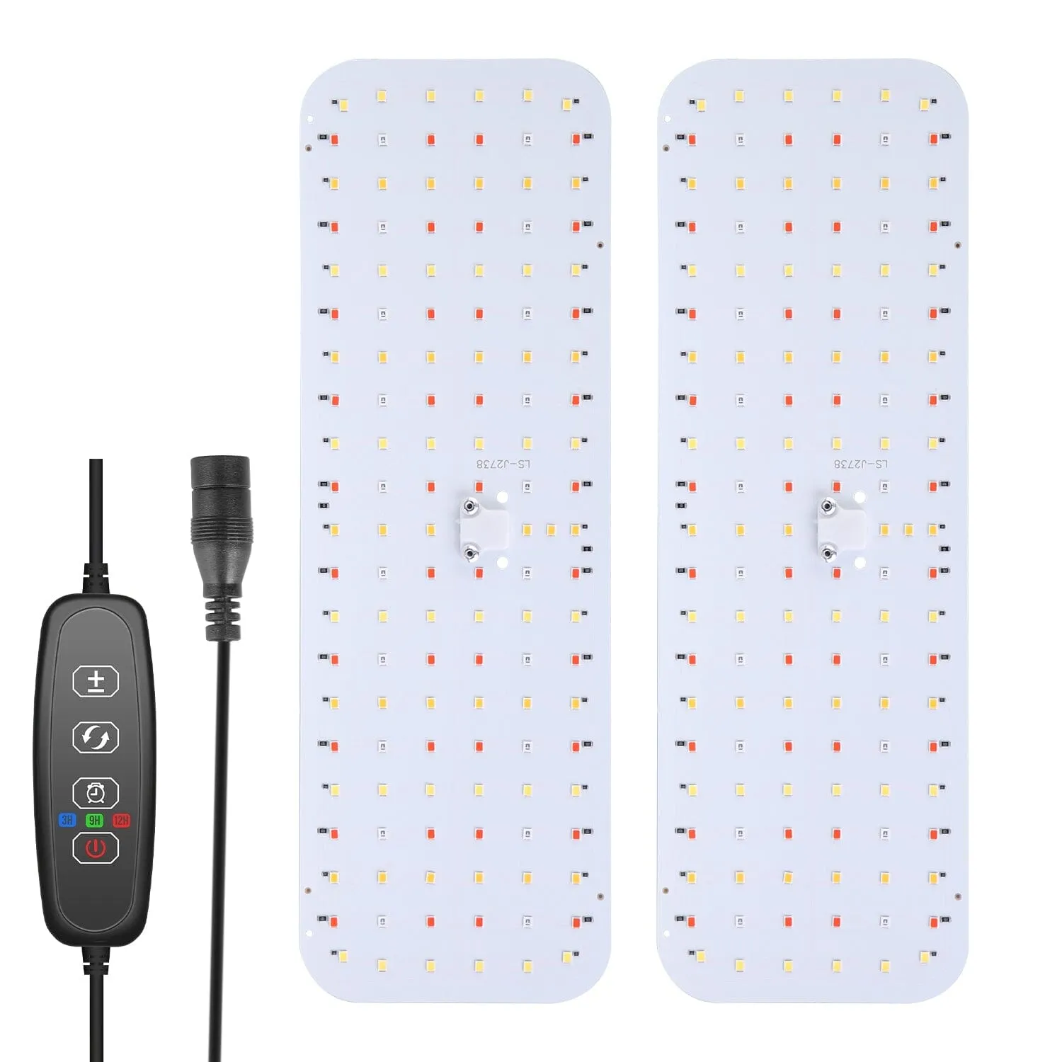2-Pieces: Ultra-Thin LED Grow Lights for Indoor Plants with 126 LEDs
