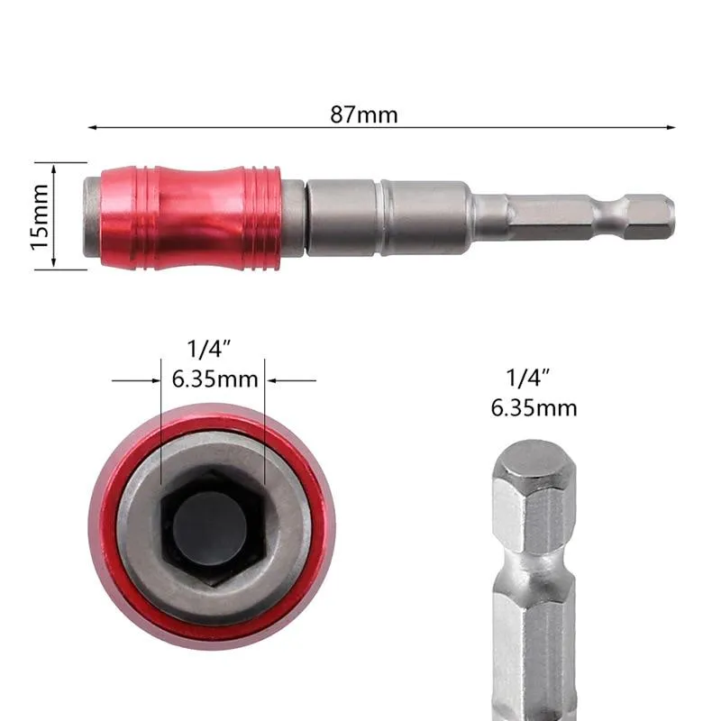 20° Bendable Magnetic Drill Extender