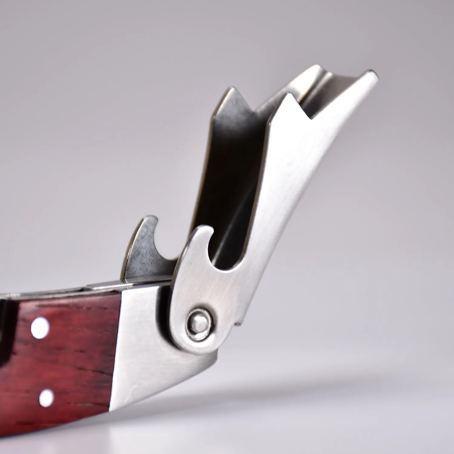 9115 Multifunction Wine Bottle Corkscrew Opener | 3 in 1 Folding Bar Tool Set | Stainless Steel Barware Accessories