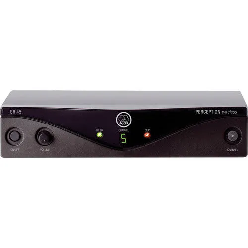 AKG 3245H00010 Perception SR 45 Wireless Receiver - Frequency A / 530 - 560 MHz