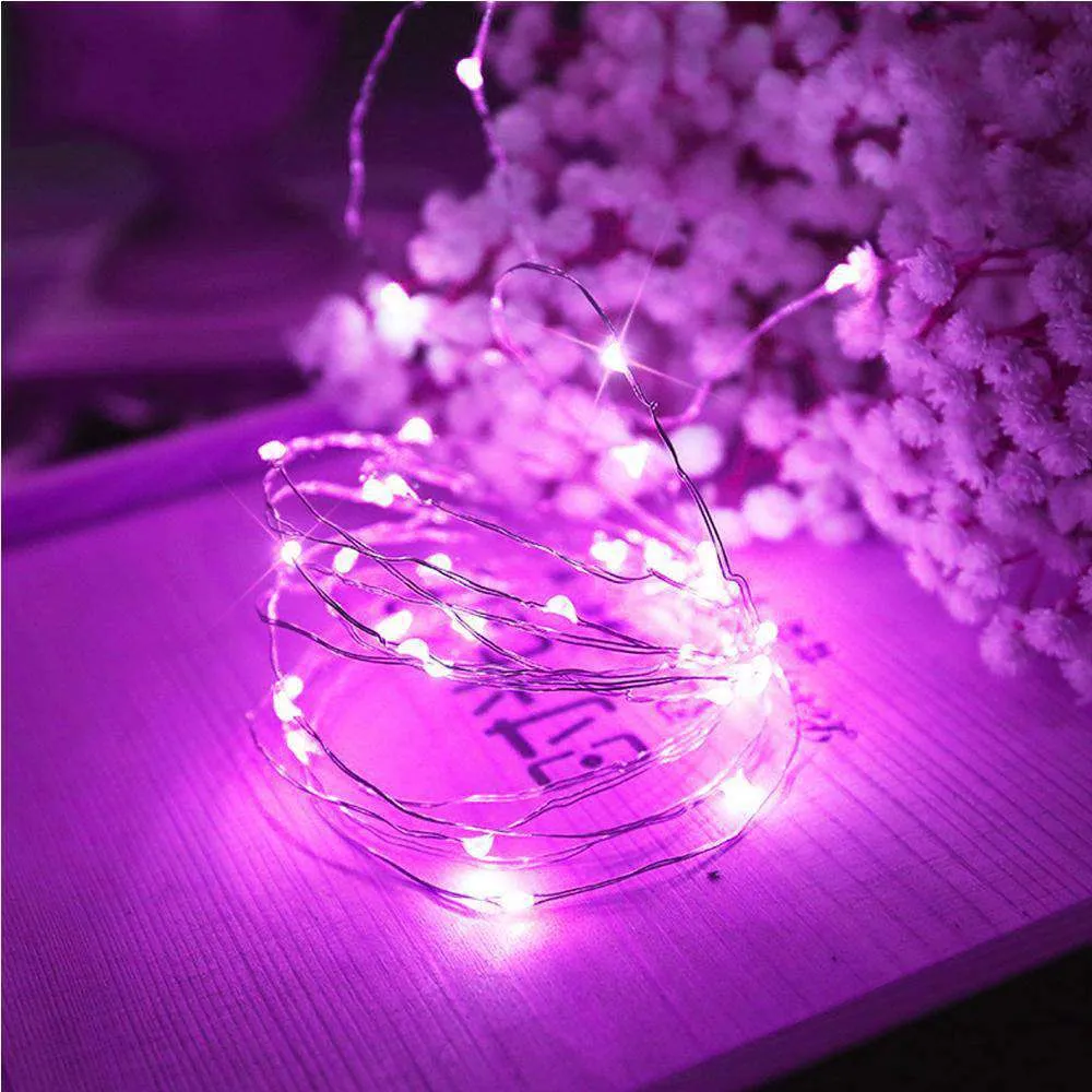 AMZER Fairy String Light 100 LED 10m Waterproof USB Operated Remote Controlled Festival Lamp Decoration Light Strip