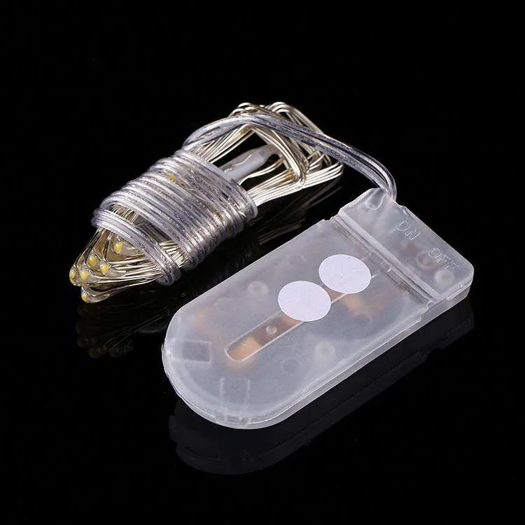 AMZER Fairy String Light 20 LED 2m Waterproof Button Battery Operated Festival Lamp Decoration Light Strip