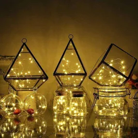AMZER Fairy String Light 20 LED 2m Waterproof Button Battery Operated Festival Lamp Decoration Light Strip
