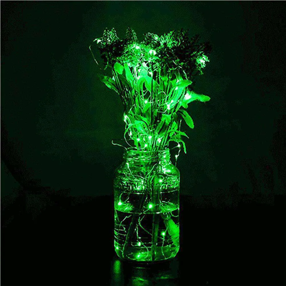 AMZER Fairy String Light 50 LED 5m Waterproof AA Battery Operated Festival Lamp Decoration Light Strip