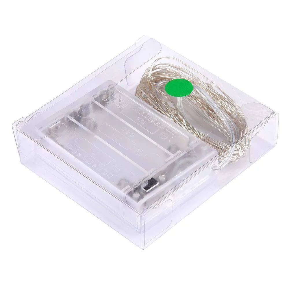 AMZER Fairy String Light 50 LED 5m Waterproof AA Battery Operated Festival Lamp Decoration Light Strip
