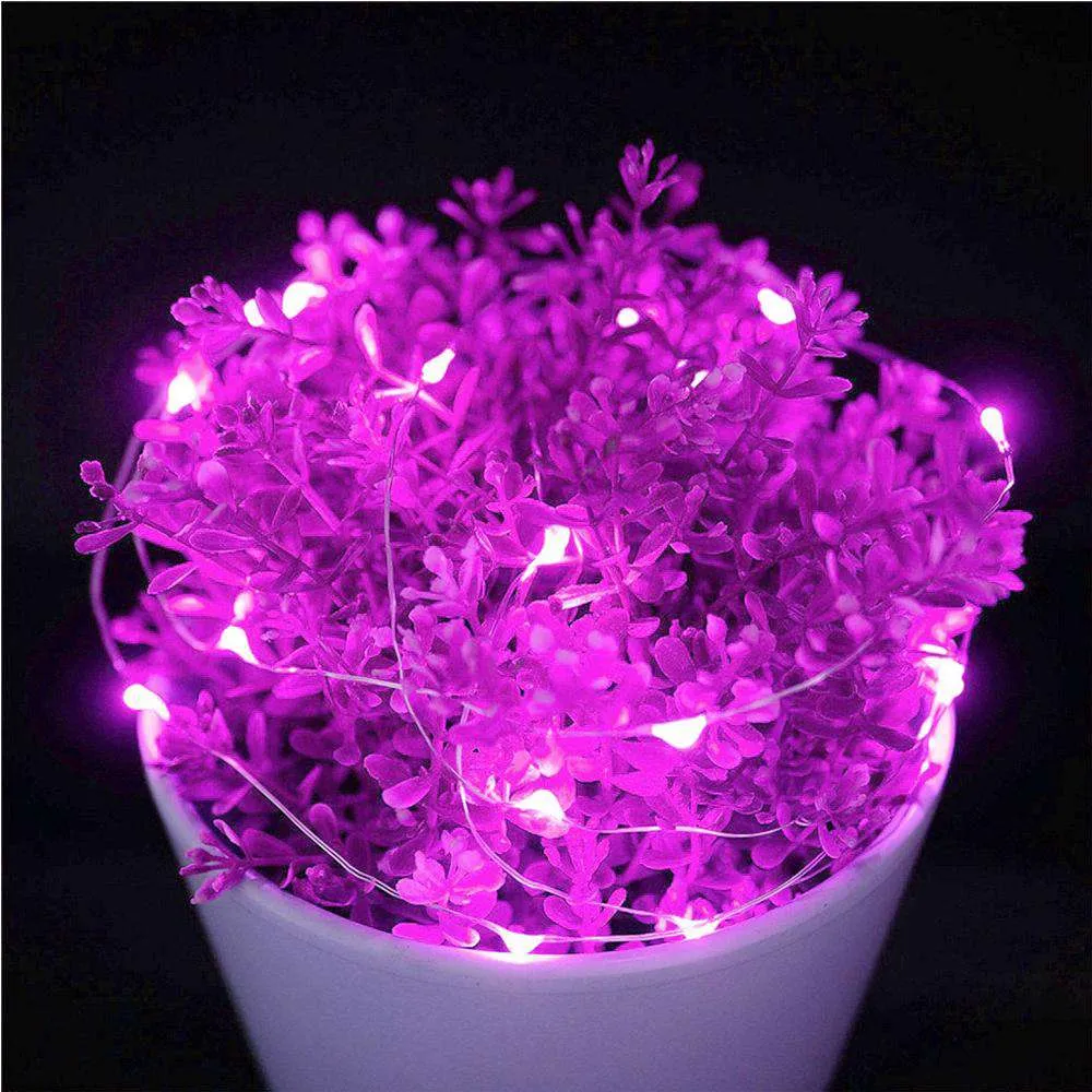 AMZER Fairy String Light 50 LED 5m Waterproof AA Battery Operated Festival Lamp Decoration Light Strip