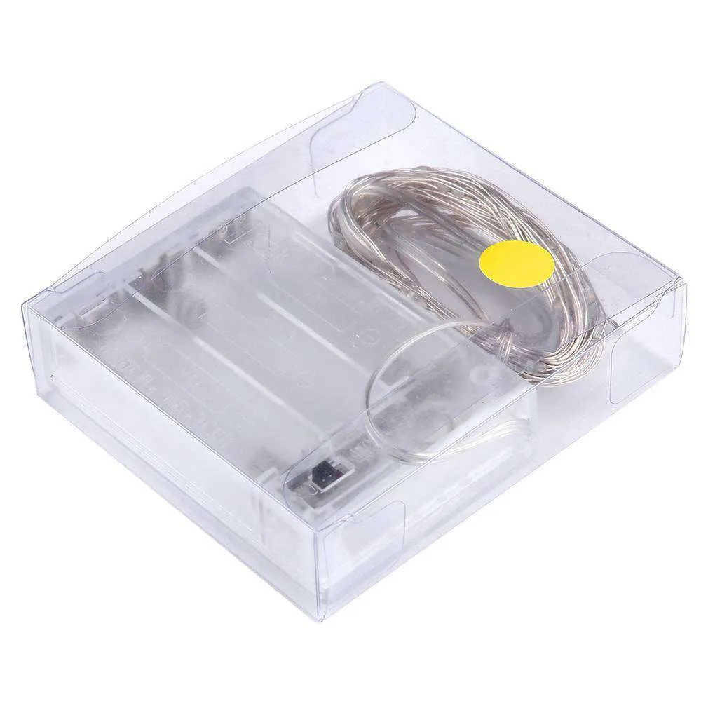 AMZER Fairy String Light 50 LED 5m Waterproof AA Battery Operated Festival Lamp Decoration Light Strip