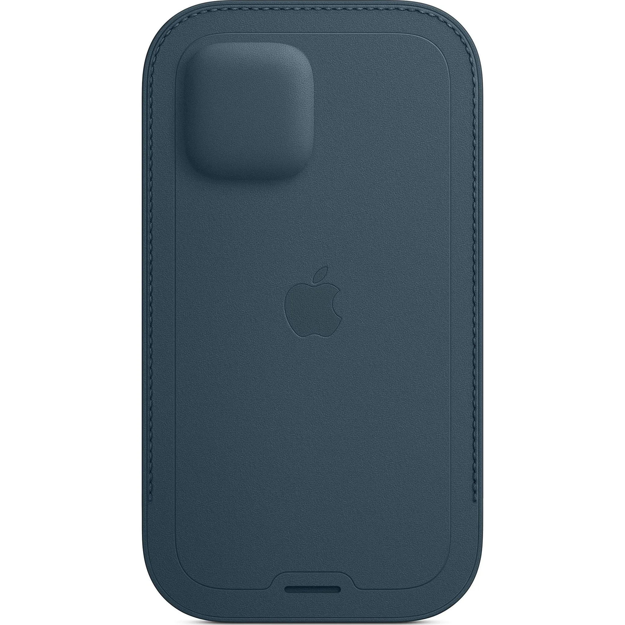 Apple iPhone 12 and 12 Pro Leather Sleeve with MagSafe - Baltic Blue