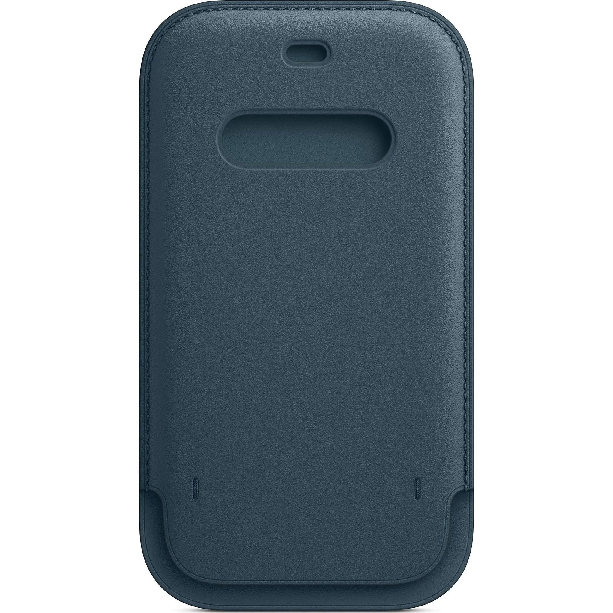 Apple iPhone 12 and 12 Pro Leather Sleeve with MagSafe - Baltic Blue