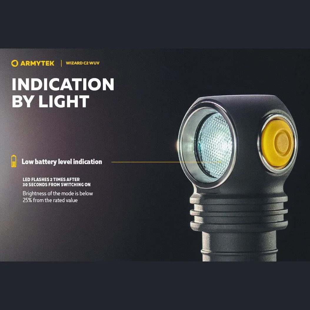 ARMYTEK WIZARD C2 WUV MAGNET USB