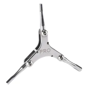 Bike Multitool - Mini Bike Tri Tools In Silver - Multifunctional And Compact