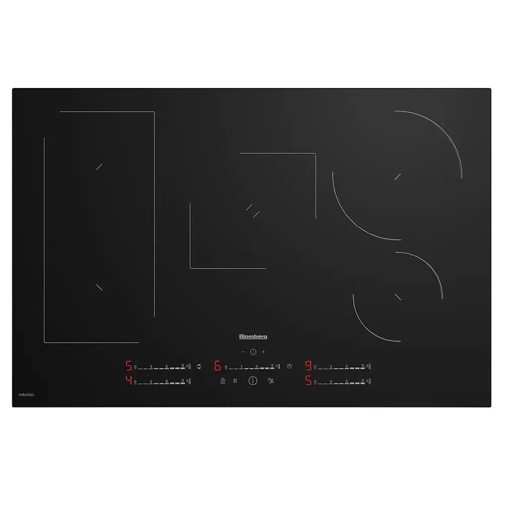 Blomberg MIX55487N 78cm Induction Hob  Ceramic Black