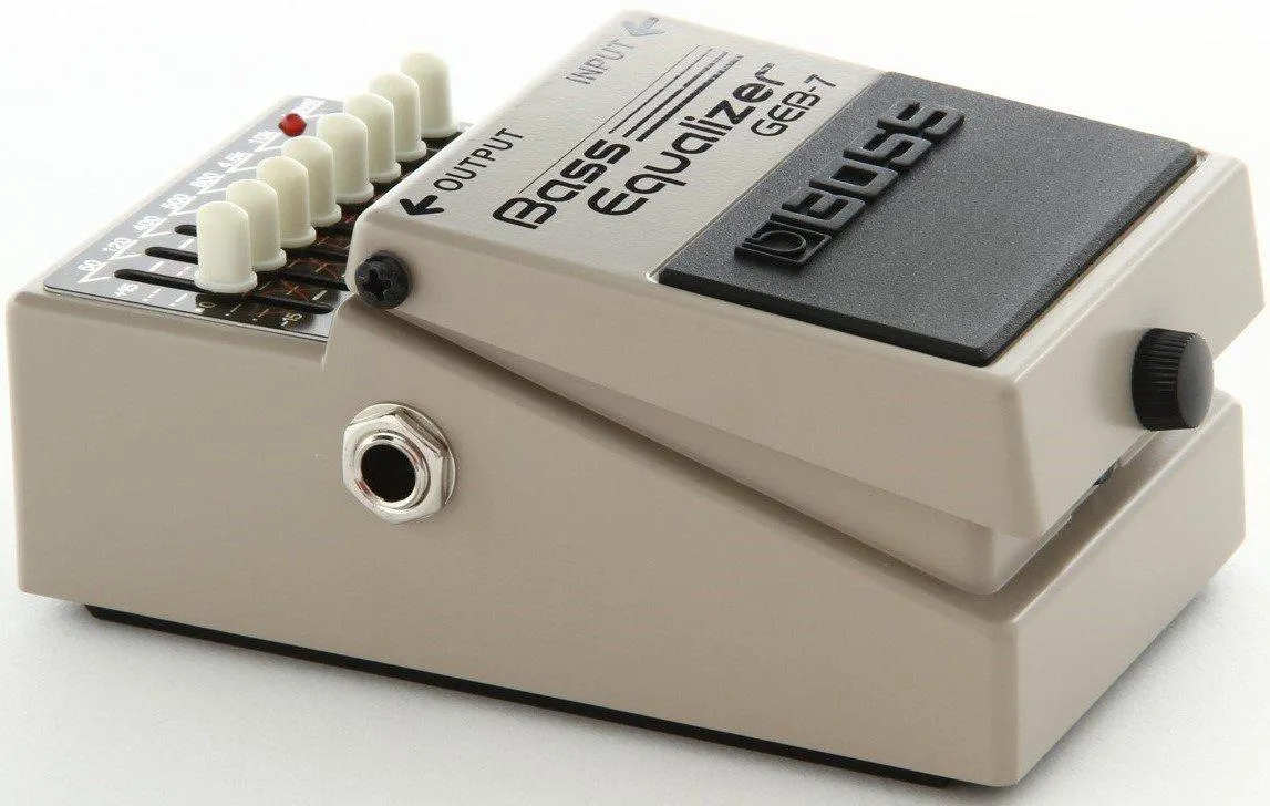 Boss GEB-7 7-band Bass Equalizer Guitar Pedal