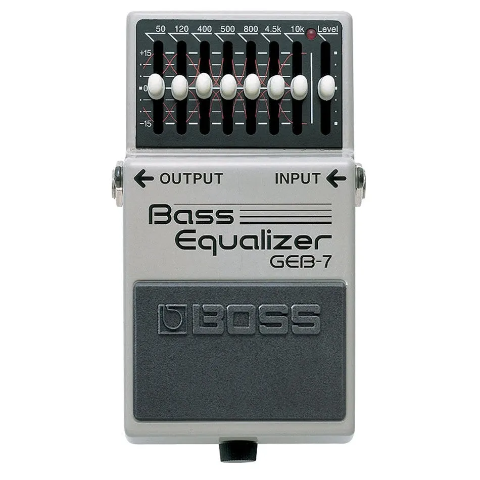 Boss GEB-7 7-band Bass Equalizer Guitar Pedal