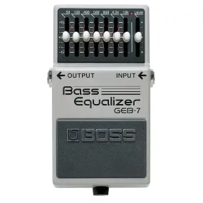 Boss GEB-7 7-band Bass Equalizer Guitar Pedal