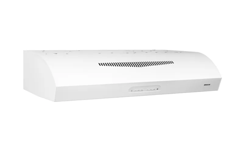 Broan 350 CFM 30" Undercabinet Range Hood in White - QP230WW
