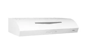 Broan 350 CFM 30" Undercabinet Range Hood in White - QP230WW