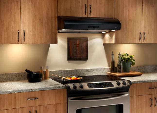 Broan 350 CFM 30" Wide Undercabinet Range Hood in Black - QP230BL