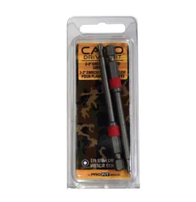 Camo Grooved Board Driver Bit (2/Pack)