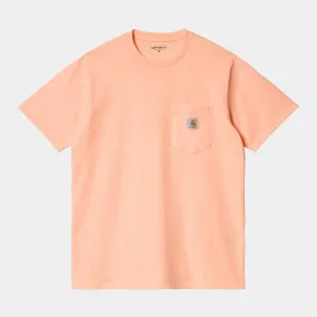 Carhartt WIP Pocket T-Shirt - Grapefruit Heather