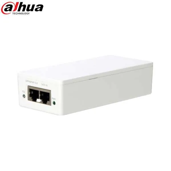Dahua / Midspan / PoE Injector / Single PoE  Port / 100-240VAC / TAM1GT1GT-30