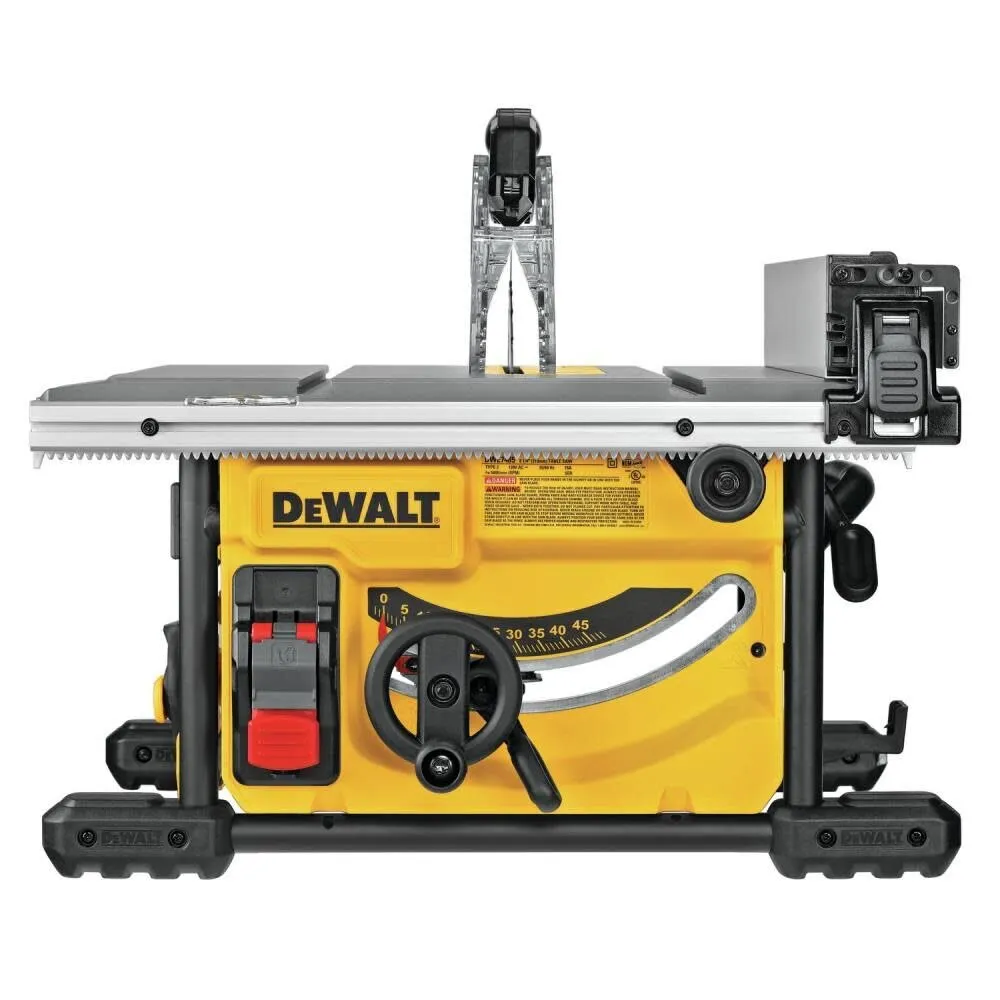 DeWalt DWE7485WS 8-1/4" Compact Jobsite Table Saw With Stand (DWE7485   DW7451)