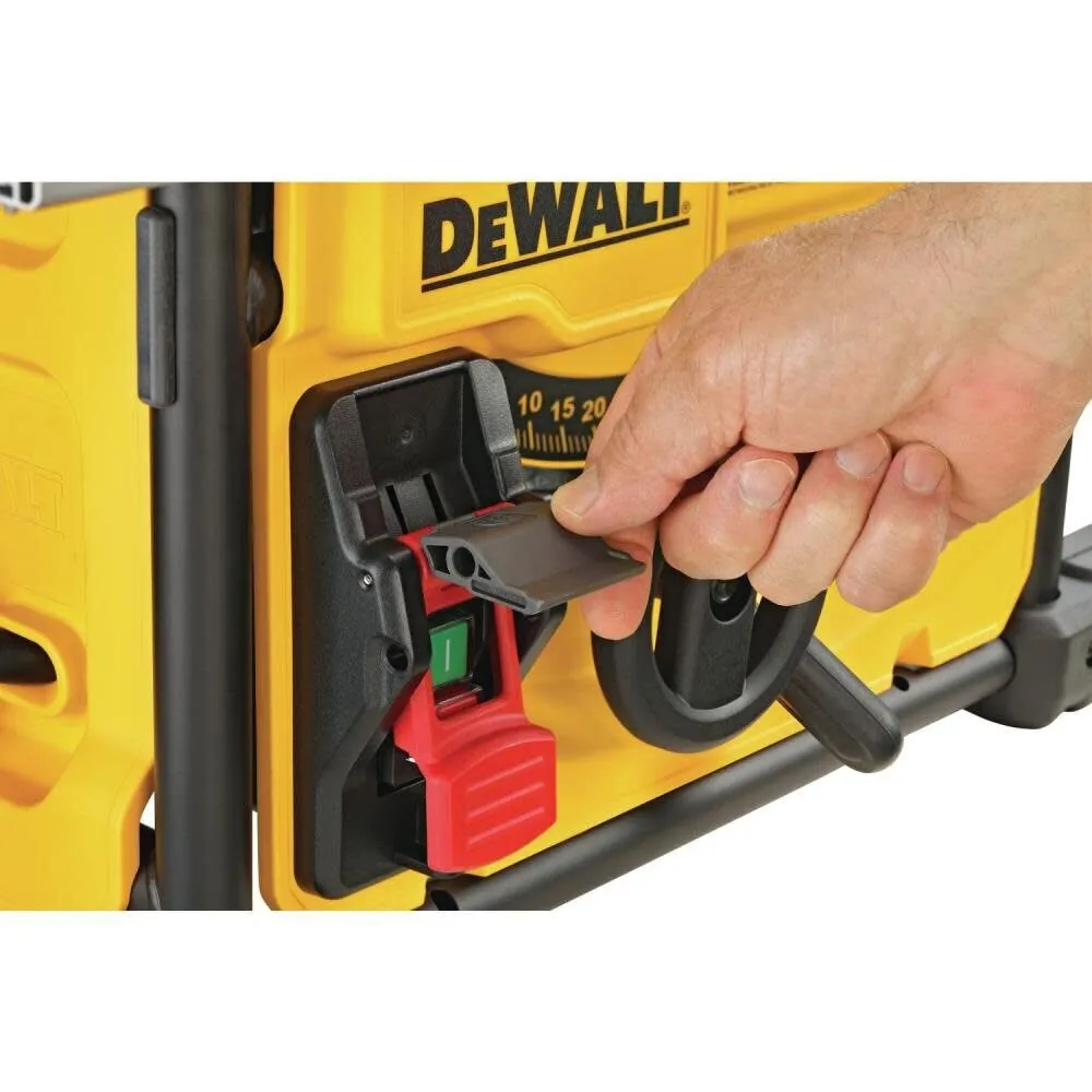 DeWalt DWE7485WS 8-1/4" Compact Jobsite Table Saw With Stand (DWE7485   DW7451)