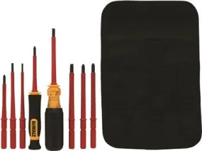 Dewalt Vinyl Grip Insulated Screwdriver Set' 10 Pc