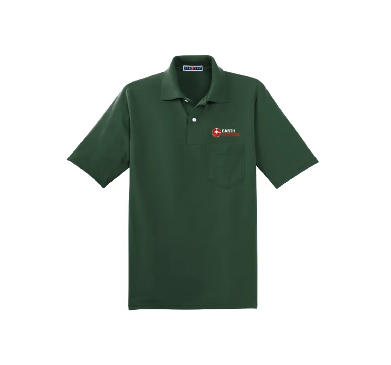 Earth Systems - Men's Spot Shield Polo with Pocket