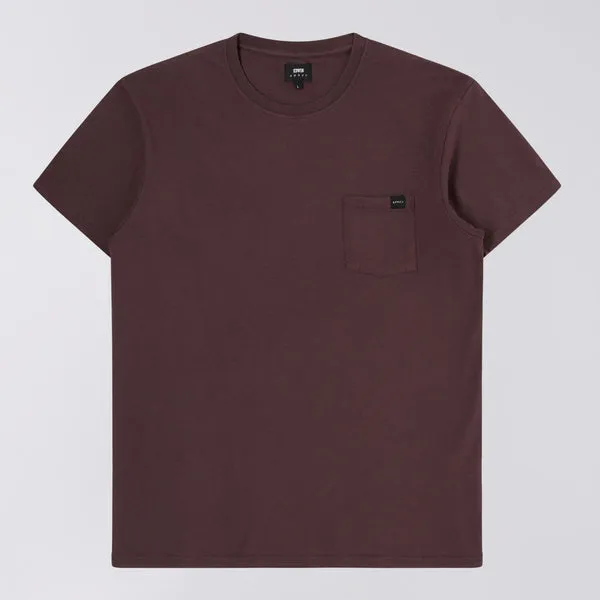 Edwin Pocket T-Shirt - Raisin