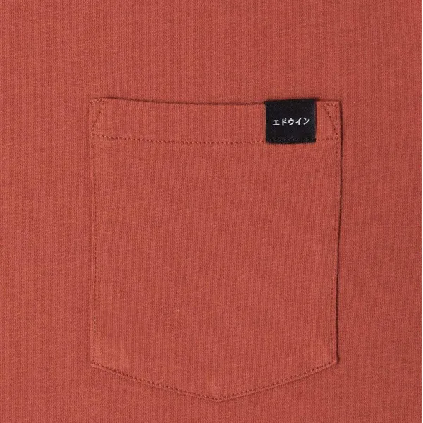 Edwin Pocket Tee Auburn