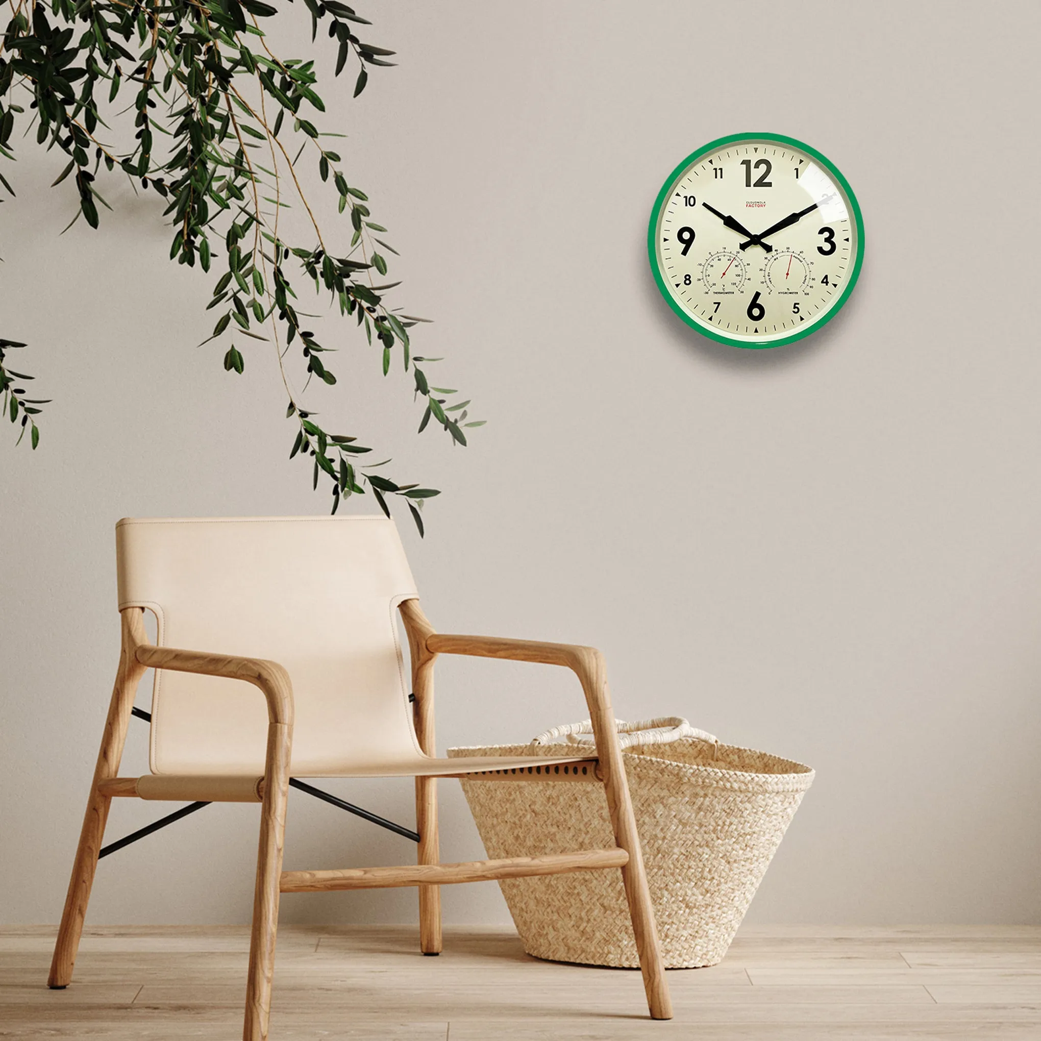 Factory Outdoor Wall Clock