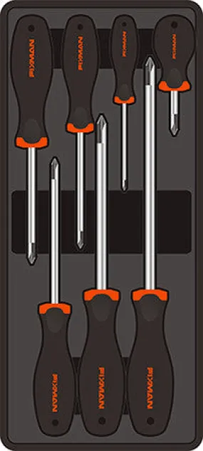 FIXMAN 7-PC PHILIPS SCREWDRIVERS