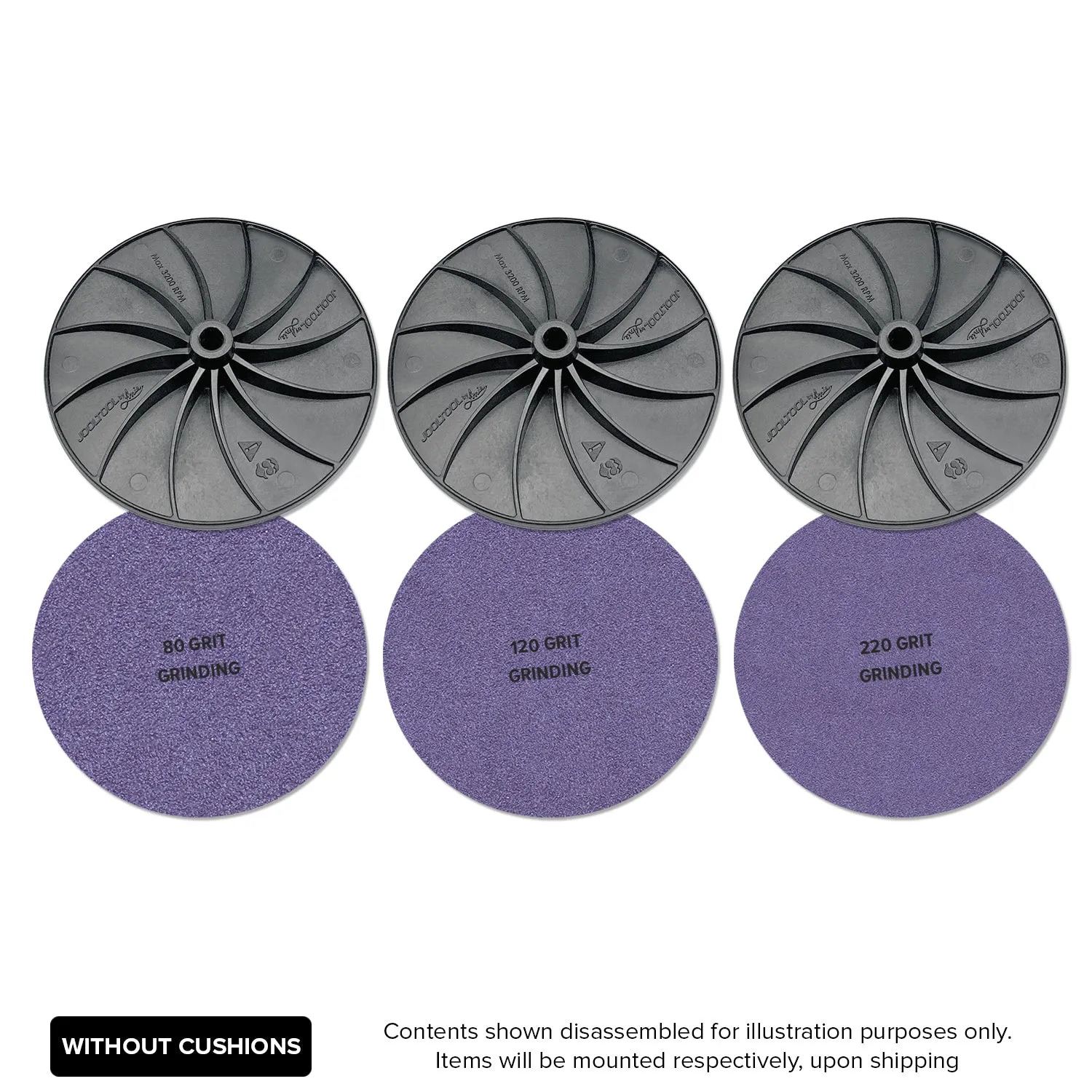 FLAT TOP CERAMIC GRINDING ABRASIVES