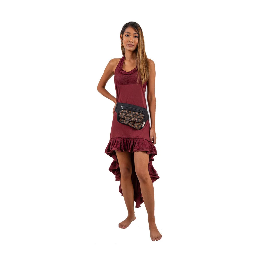 Flower of Life Single Pocket Hip Bag
