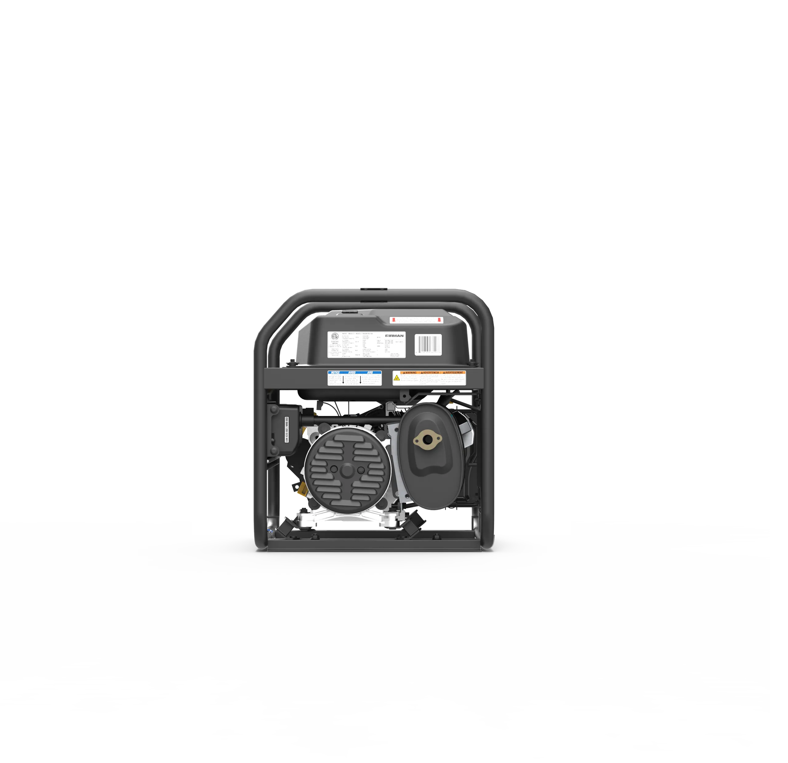 Gas Portable Generator 4550W Recoil Start 120V