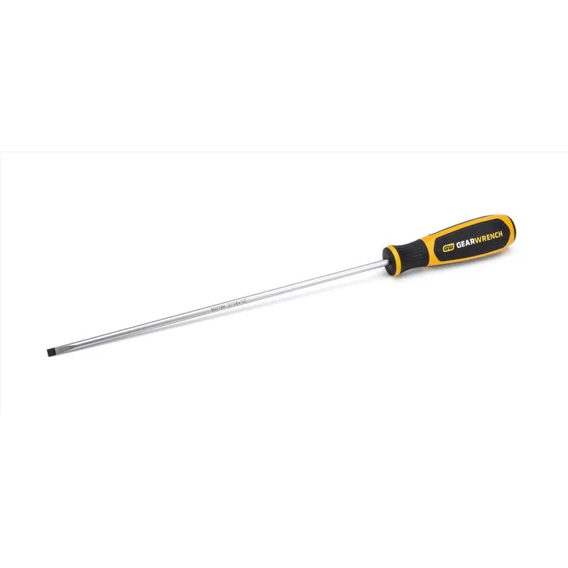 Gearwrench 3/16 in. X 10 in. L Slotted Cabinet Screwdriver 1 pk