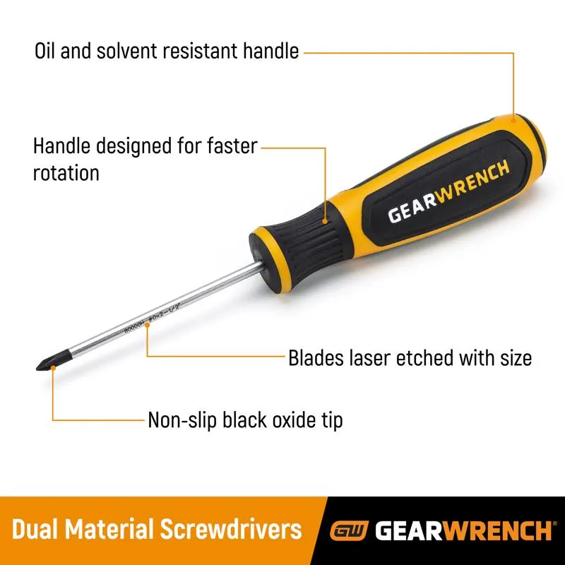 Gearwrench T20 Sizes X 4 in. L Torx Screwdriver 1 pk