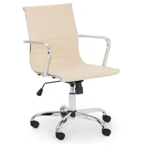 Gio Office Chair Ivory