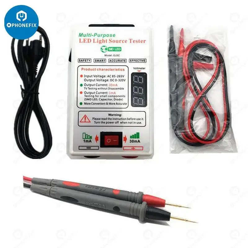 GJ3C 0-320V LED TV Backlight Tester Current Adjustable Detector
