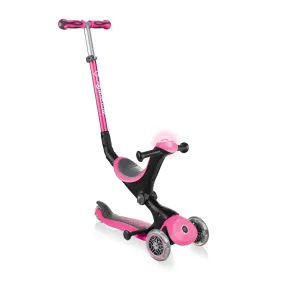 Globber Go Up Deluxe Play - Deep Pink (15m - 3y )