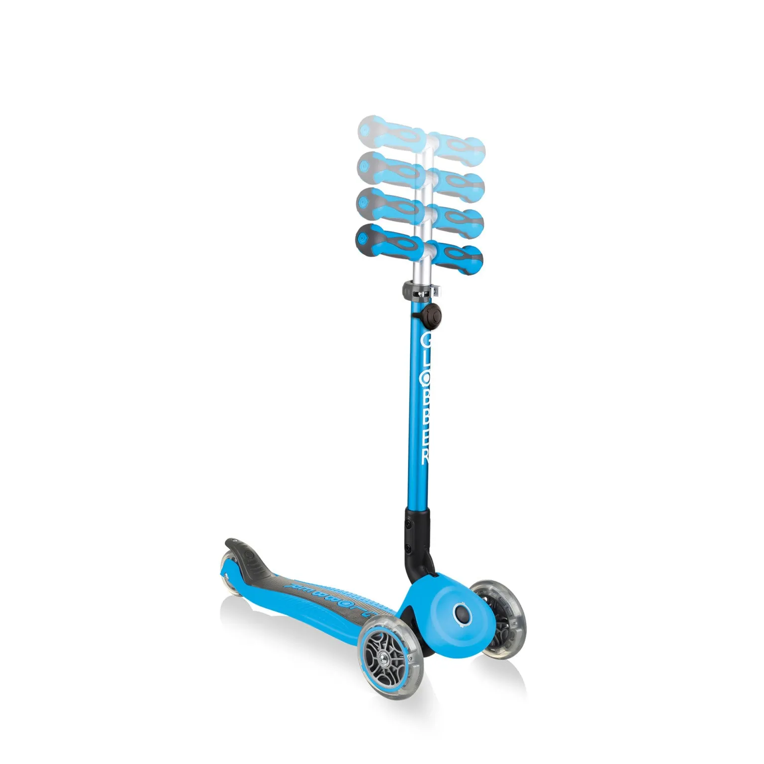 Globber Go Up Deluxe Play - Sky Blue (15m - 3y )