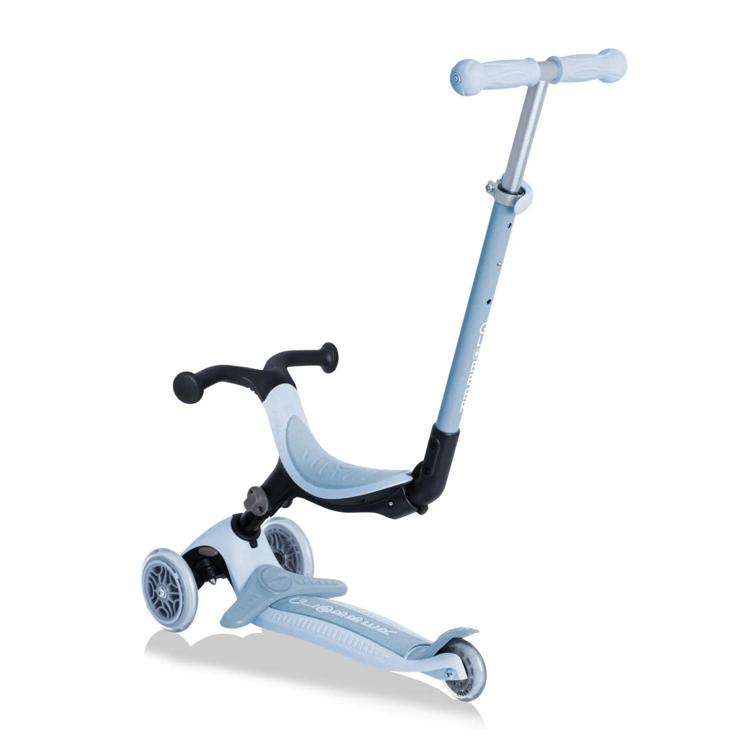 Globber Go Up Foldable Plus Ecologic - Blueberry (15m - 7y )