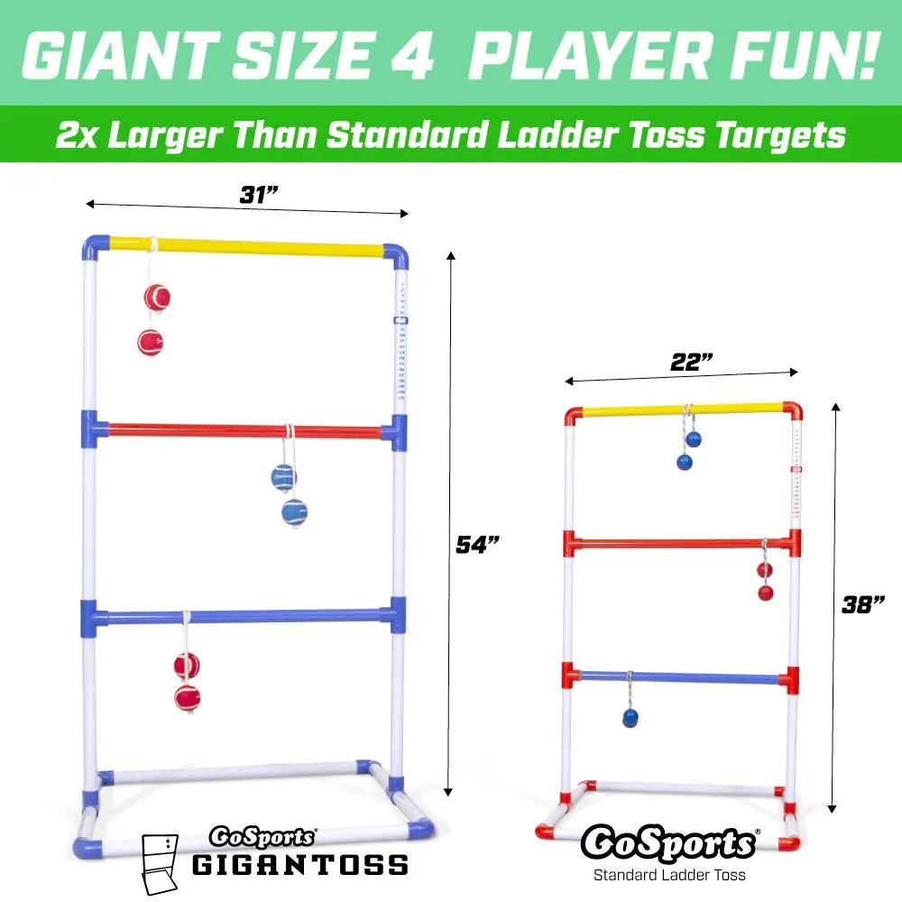GoSports Gigantoss Giant Ladder Toss Game Set