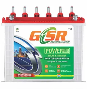 GSR TABULAR ACID BATTERY 12V 240AH