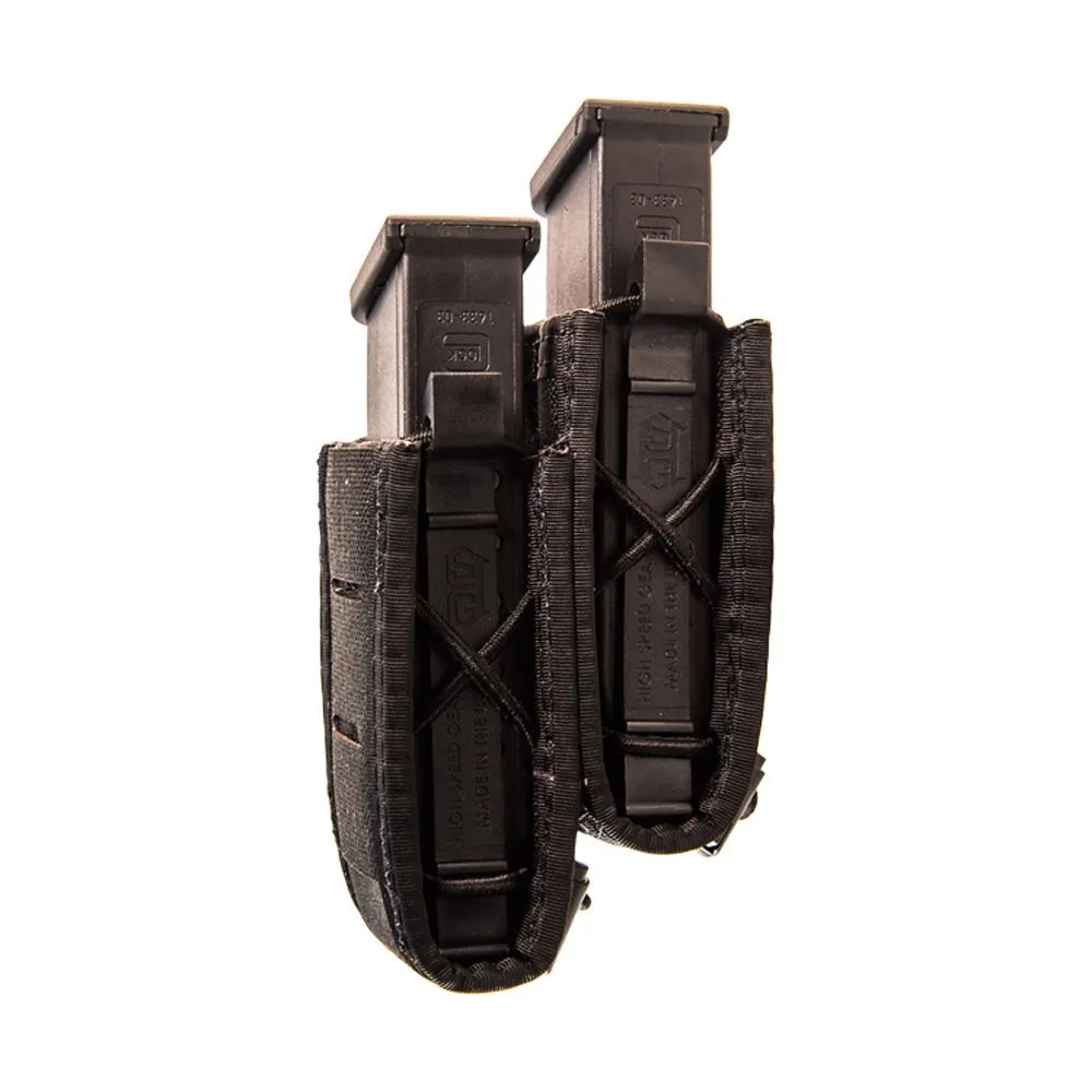High Speed Gear® Duty Staggered Double Pistol Taco® Magazine Pouch