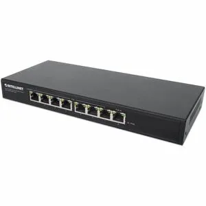 Intellinet PoE-Powered 8-Port Gigabit Ethernet PoE  Switch with PoE Passthrough