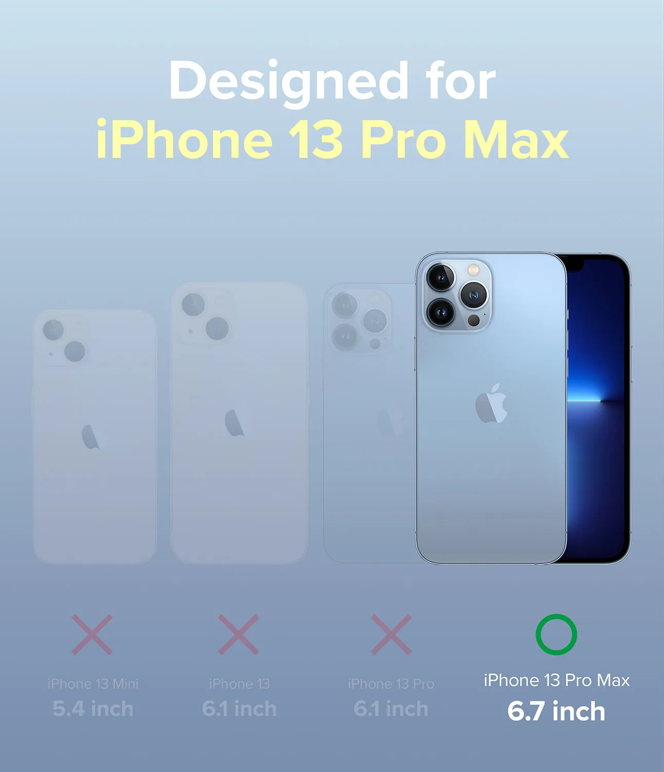 iPhone 13 Pro Max Case | Fusion Plus - White/Lime Glow